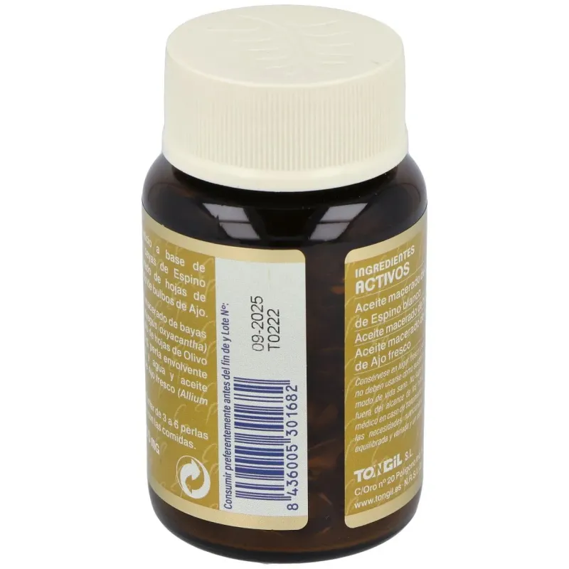 Tongil estado puro espino, ajo y olivo 60perlas | Farmacia Barata