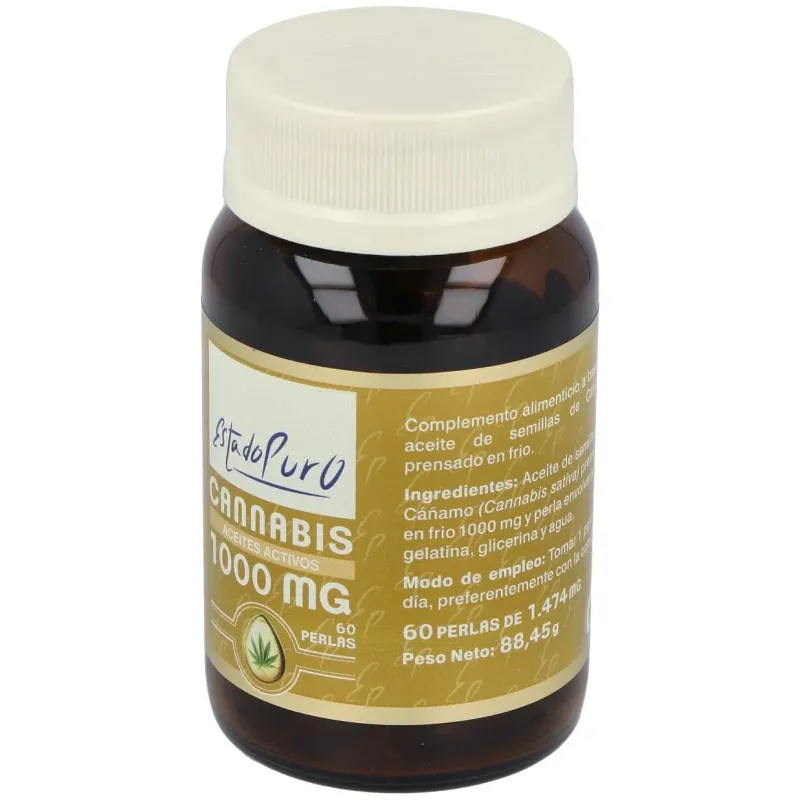 Cannabis aceites activos 60perlas | Farmacia Barata