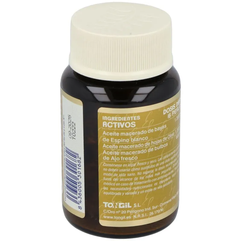 Tongil estado puro espino, ajo y olivo 60perlas | Farmacia Barata