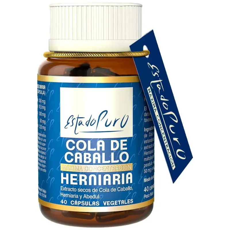 Tongil estado puro cola de caballo y herniaria 40caps | Farmacia Barata Tongil estado puro cola de caballo y herniaria 40caps | Farmacia Barata