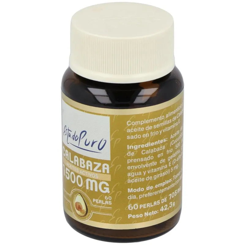 Calabaza Aceites Activos, 60 perlas | Farmacia Barata Calabaza Aceites Activos, 60 perlas | Farmacia Barata
