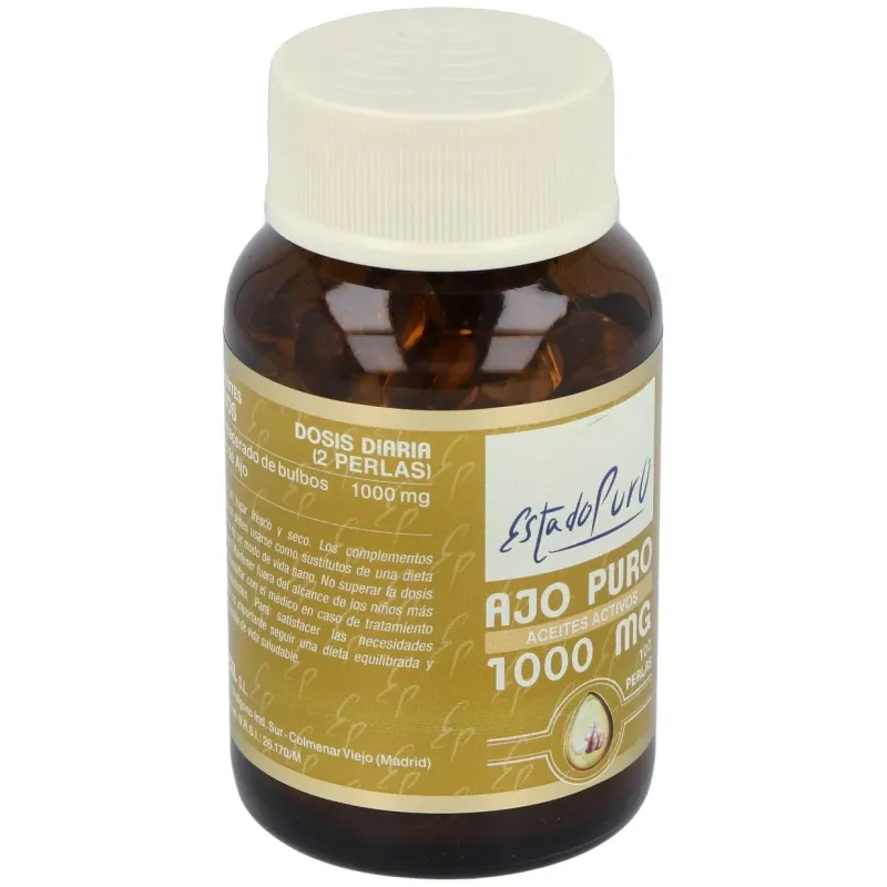 Ajo puro aceites activos 100perlas | Farmacia Barata