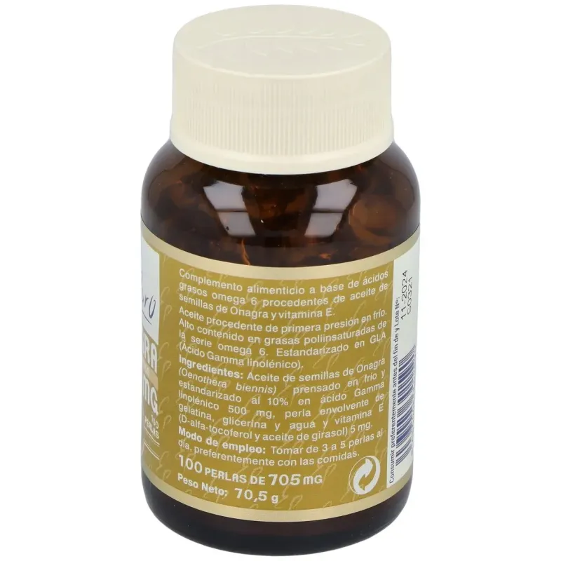 Onagra aceites activos 100perlas | Farmacia Barata