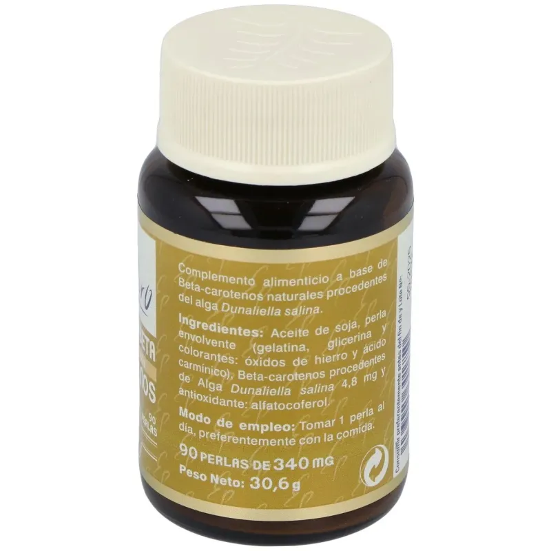 Natural betacaroteno aceites activos 90perlas | Farmacia Barata