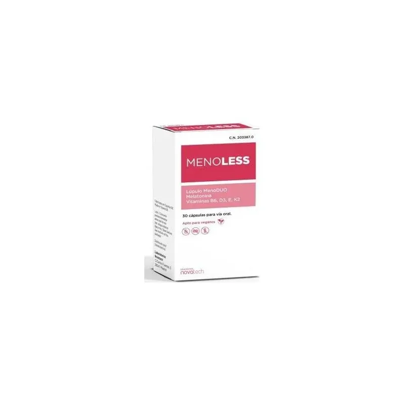 Novatech menoless 30caps | Farmacia Barata