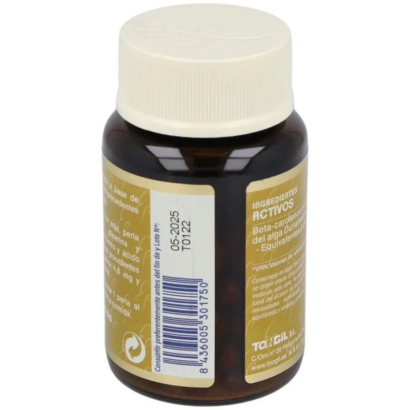 Natural betacaroteno aceites activos 90perlas | Farmacia Barata