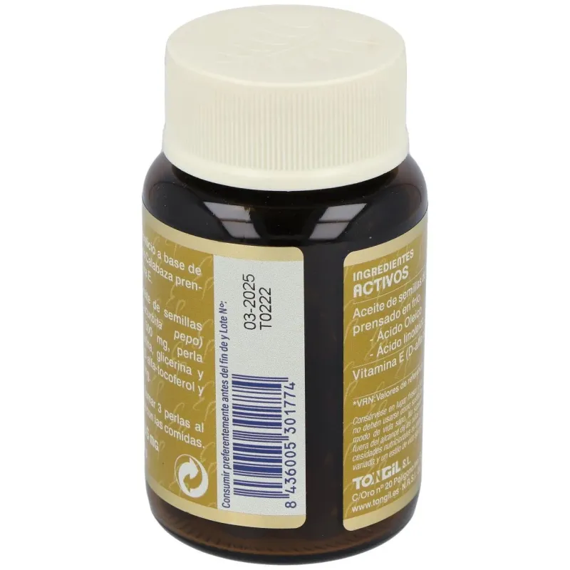 Calabaza Aceites Activos, 60 perlas | Farmacia Barata Calabaza Aceites Activos, 60 perlas | Farmacia Barata