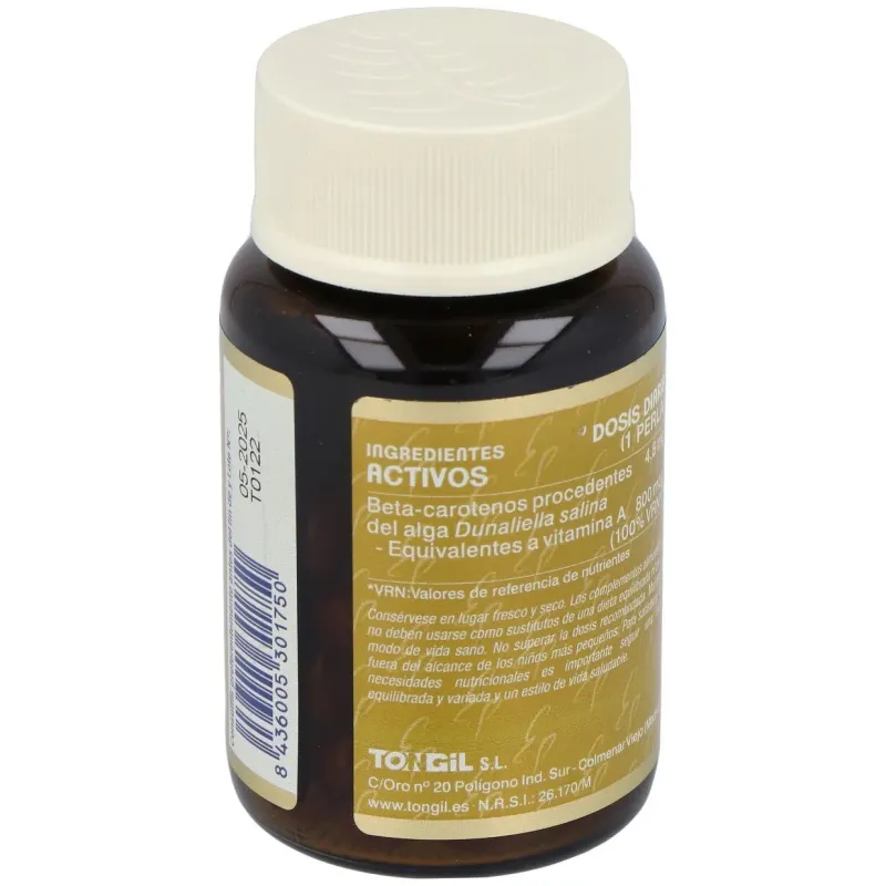 Natural betacaroteno aceites activos 90perlas | Farmacia Barata