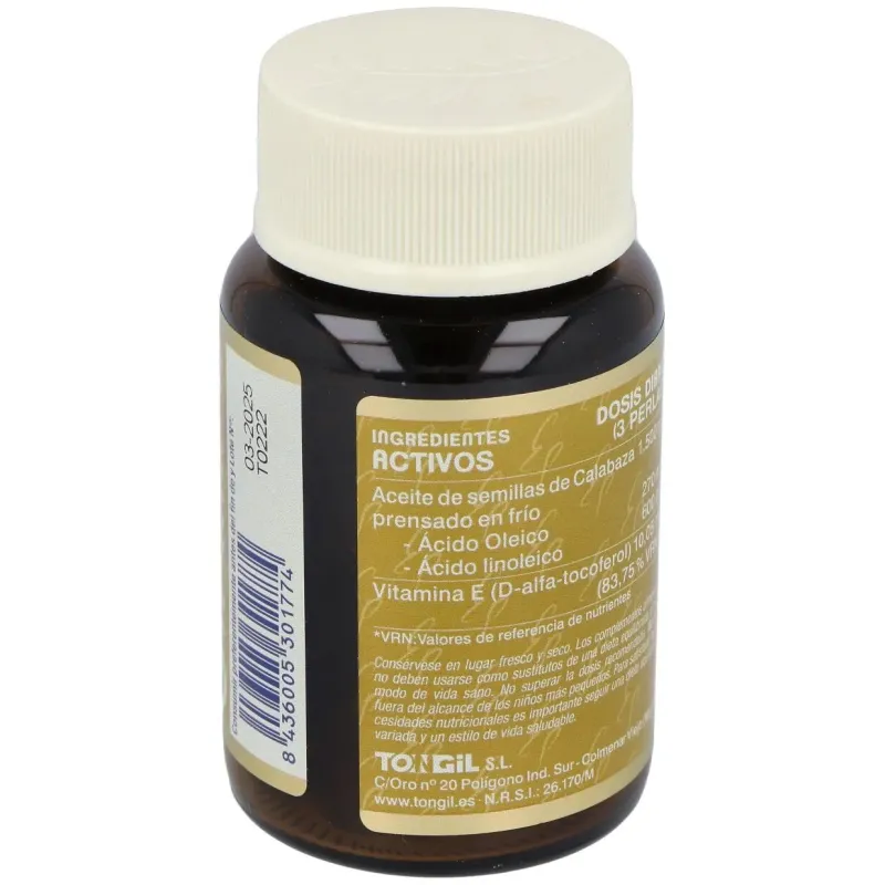 Calabaza Aceites Activos, 60 perlas | Farmacia Barata Calabaza Aceites Activos, 60 perlas | Farmacia Barata