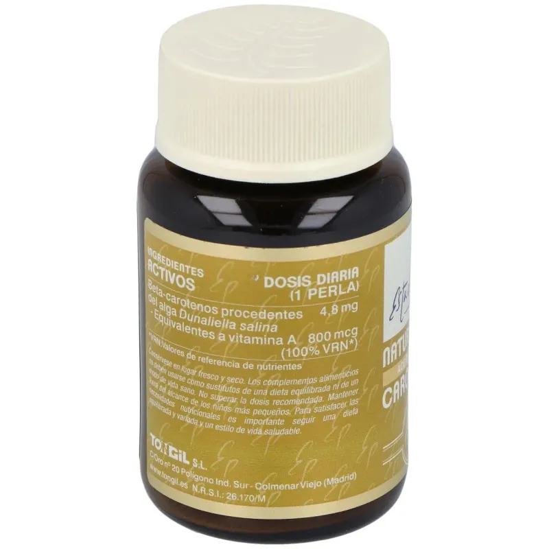 Natural betacaroteno aceites activos 90perlas | Farmacia Barata