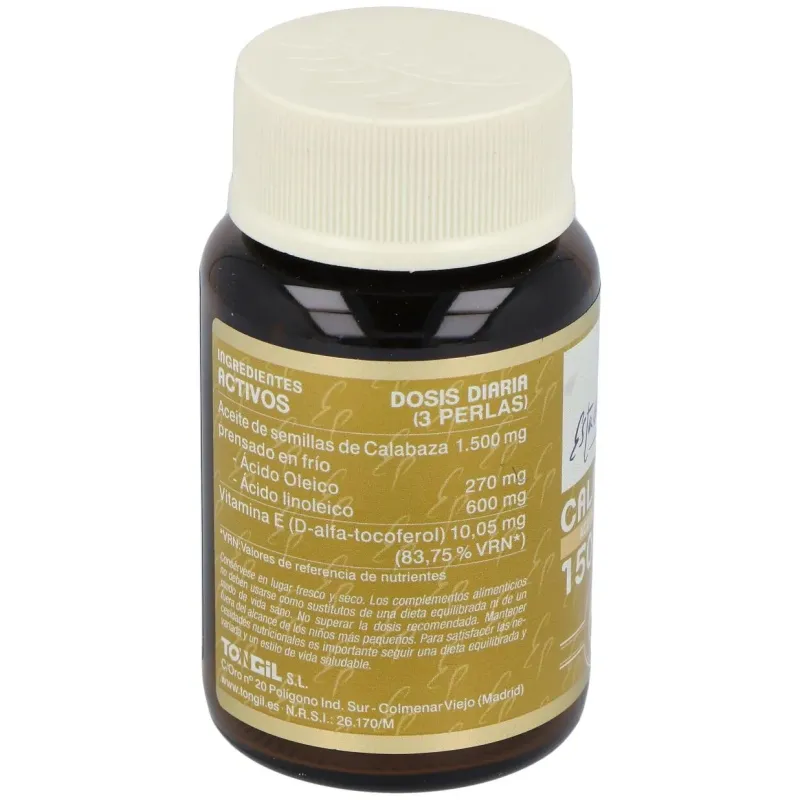 Calabaza Aceites Activos, 60 perlas | Farmacia Barata Calabaza Aceites Activos, 60 perlas | Farmacia Barata
