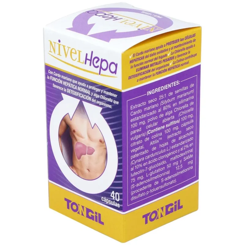 Tongil nivelhepa 40caps | Farmacia Barata Tongil nivelhepa 40caps | Farmacia Barata