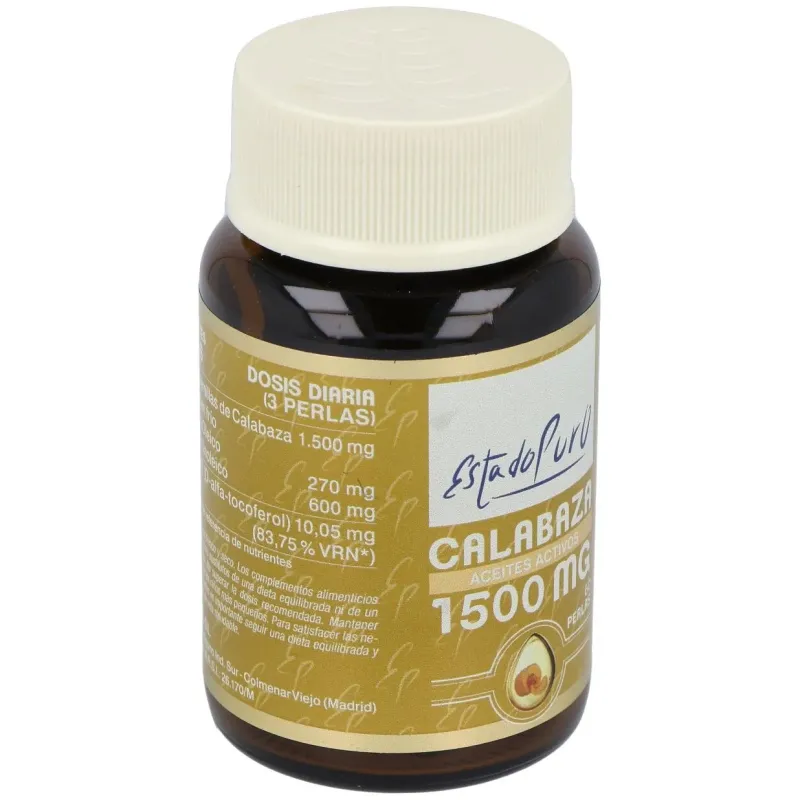 Calabaza Aceites Activos, 60 perlas | Farmacia Barata Calabaza Aceites Activos, 60 perlas | Farmacia Barata