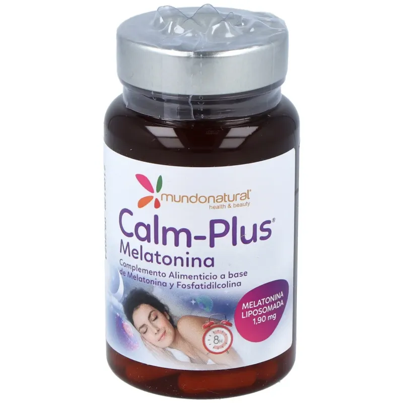 Calm plus melatonina 30cap. | Farmacia Barata
