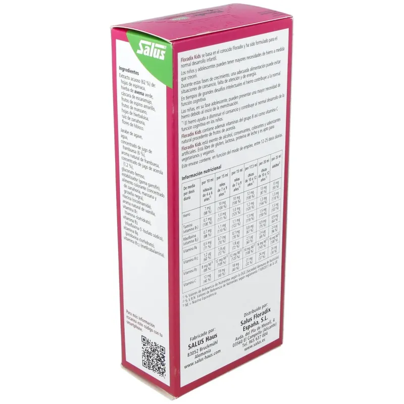 Salus floradix kids 250ml | Farmacia Barata