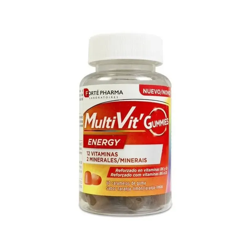Forte pharma multivit gummies energy 60uds | Farmacia Barata Forte pharma multivit gummies energy 60uds | Farmacia Barata