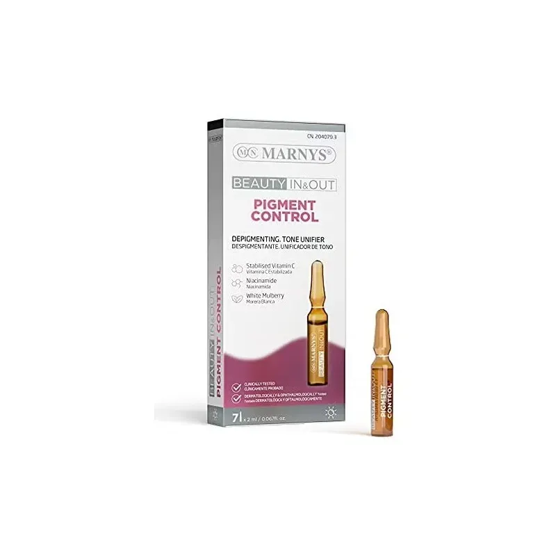 Marnys beauty in y out pigment control 7 ampollas | Farmacia Barata Marnys beauty in y out pigment control 7 ampollas | Farmacia Barata
