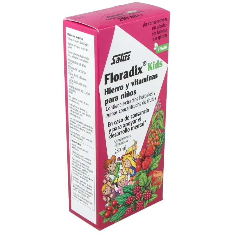 Salus floradix kids 250ml | Farmacia Barata