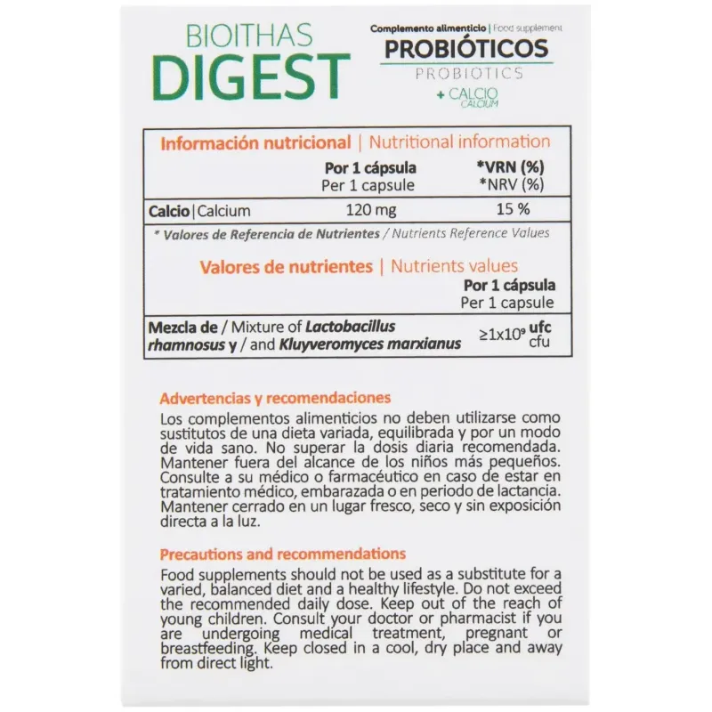 Bioithas digest 30 caps | Farmacia Barata