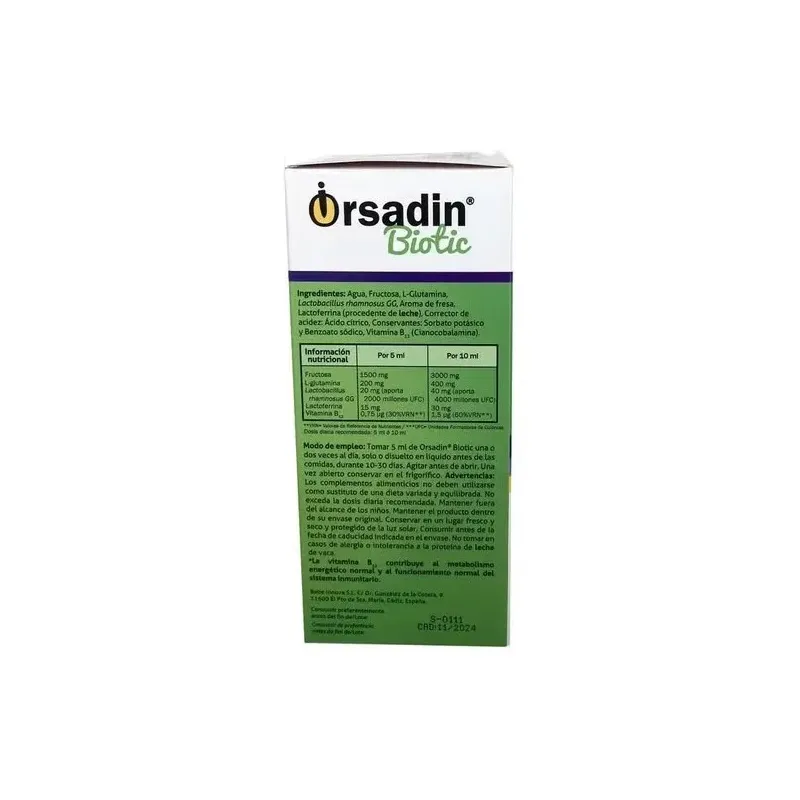 Orsadin biotic 100ml. | Farmacia Barata