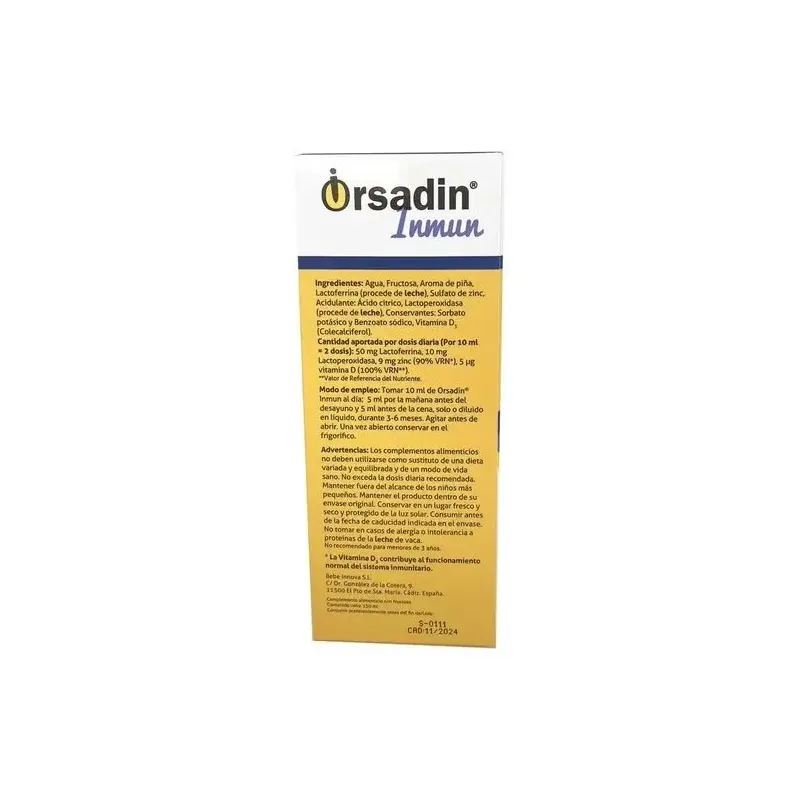 Orsadin inmun liquido 150ml | Farmacia Barata