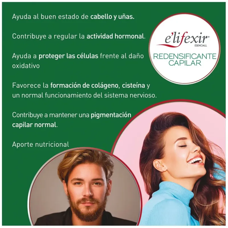 Elifexir pack redensificante capilar + suero anticaída 1ud | Farmacia Barata