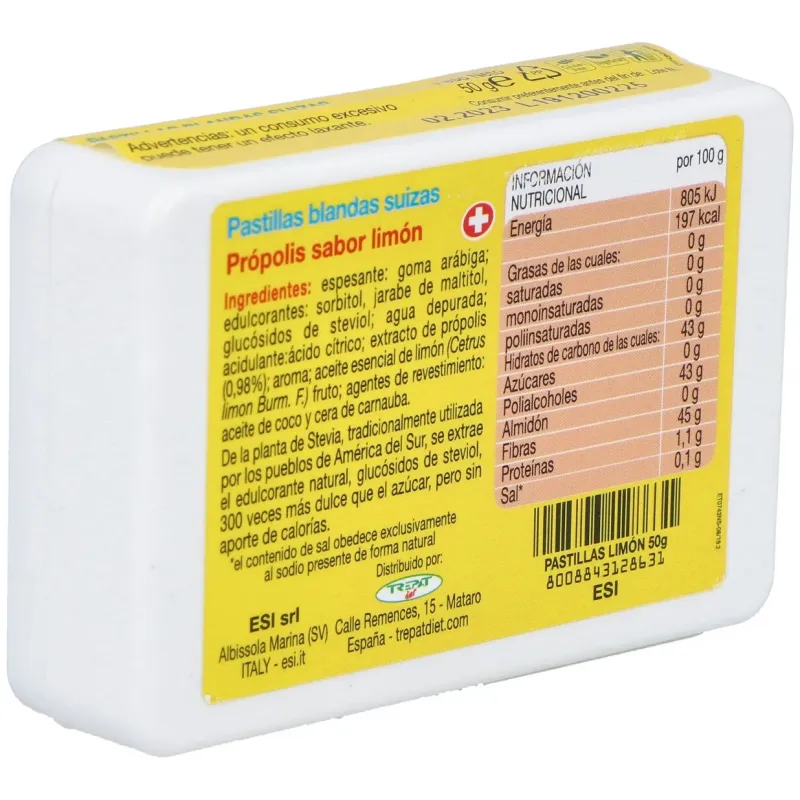 Propolaid sabor limon 50pastillas blandas | Farmacia Barata