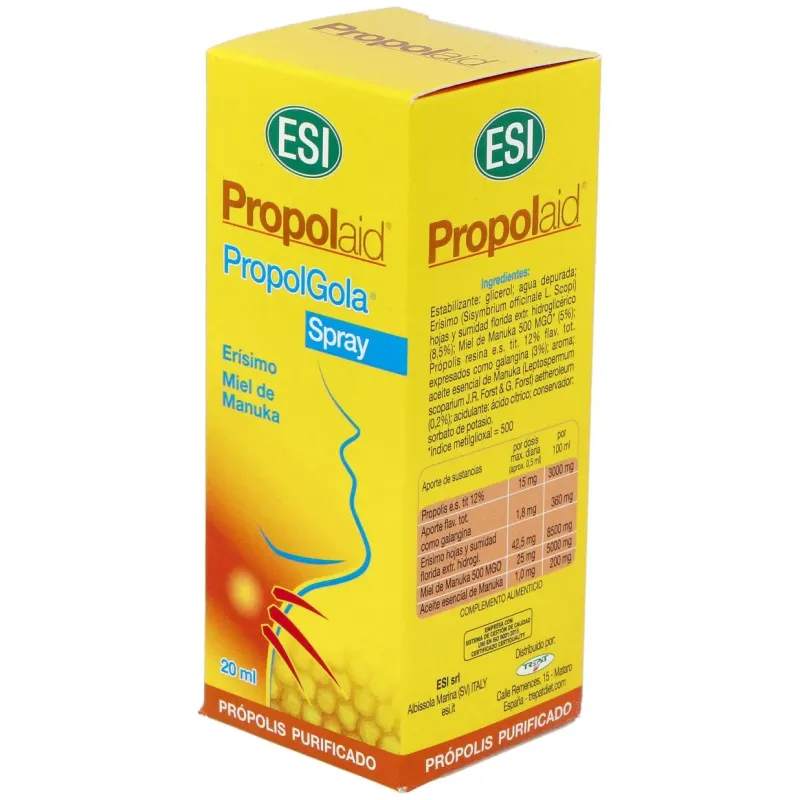 Propolgola miel manuka spray oral 20ml. | Farmacia Barata