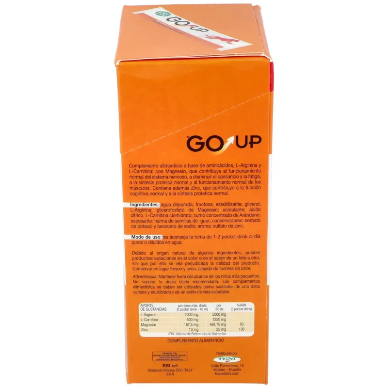Go-up pocket drink 16sbrs. | Farmacia Barata