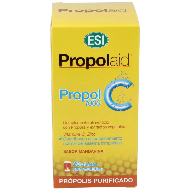 Propolaid propol c 1000mg. 20comp.eferv. | Farmacia Barata