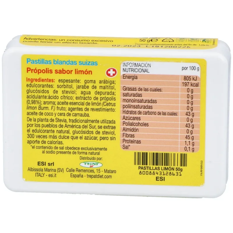 Propolaid sabor limon 50pastillas blandas | Farmacia Barata