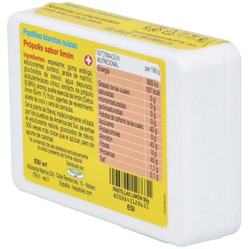 Propolaid sabor limon 50pastillas blandas | Farmacia Barata