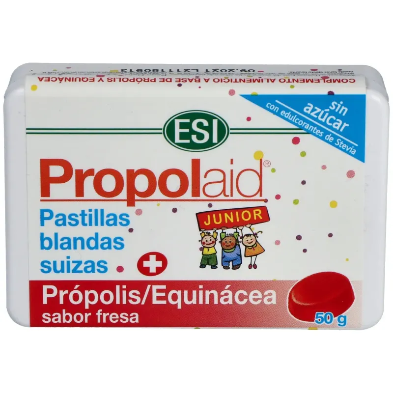 Propolaid junior pastilla blanda fresa 50 g | Farmacia Barata