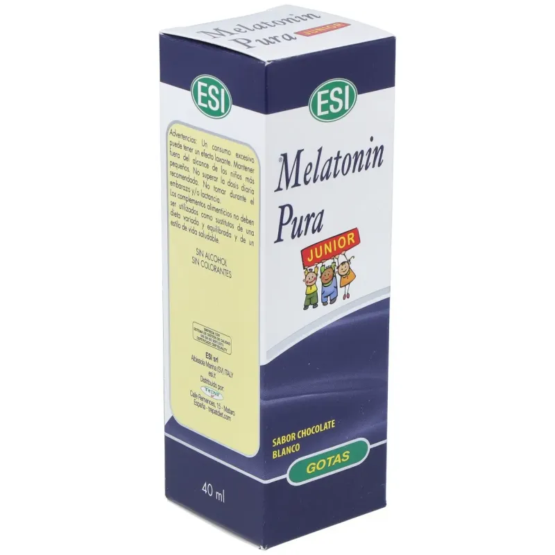 Melatonin junior 1mg. sabor chocolate blanco 40ml. | Farmacia Barata