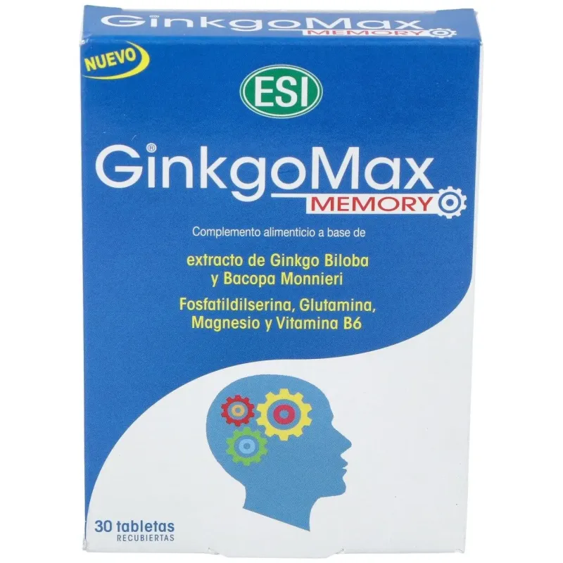 Ginkgomax memory 30comp. | Farmacia Barata Ginkgomax memory 30comp. | Farmacia Barata