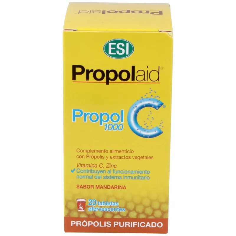 Propolaid propol c 1000mg. 20comp.eferv. | Farmacia Barata