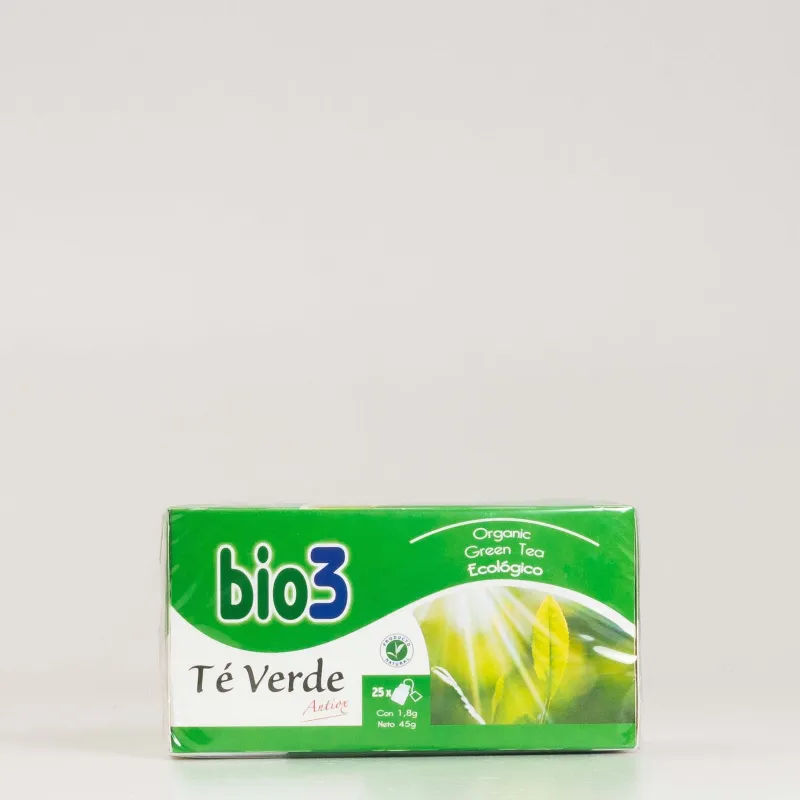 BIO3 TE VERDE ECOLOGICO  1.8 G 25 FILTROS