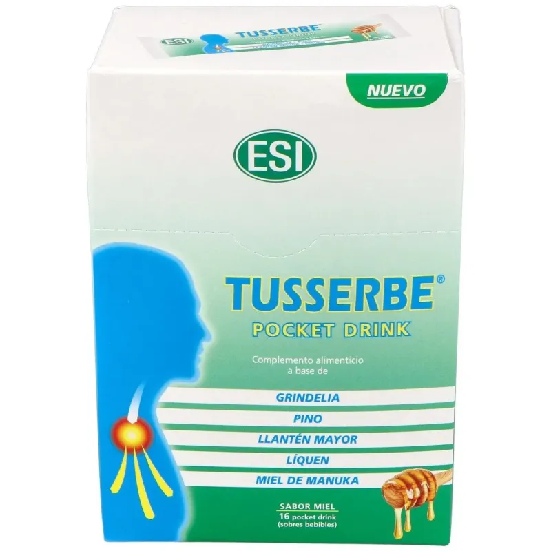 Tusserbe pocket drink 16sbrs. | Farmacia Barata