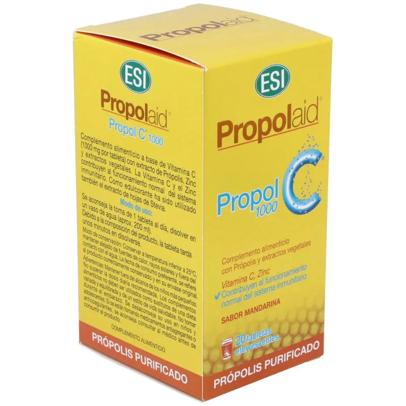Propolaid propol c 1000mg. 20comp.eferv. | Farmacia Barata