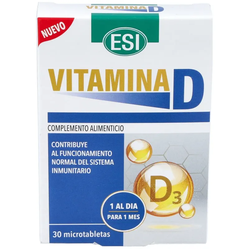Esi vitamina d 30 tabletas | Farmacia Barata