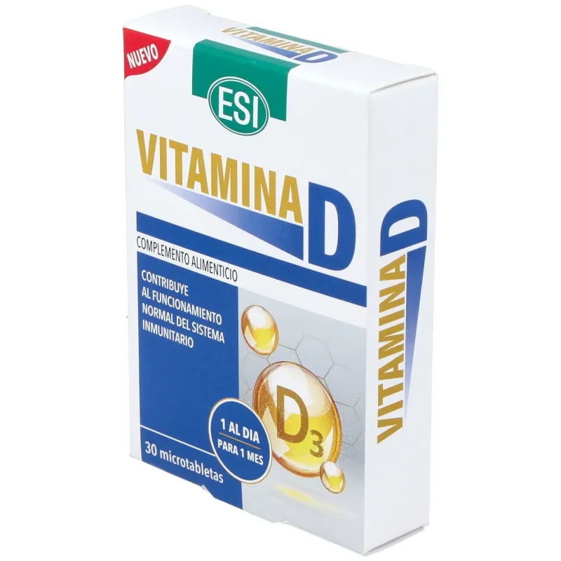 Esi vitamina d 30 tabletas | Farmacia Barata