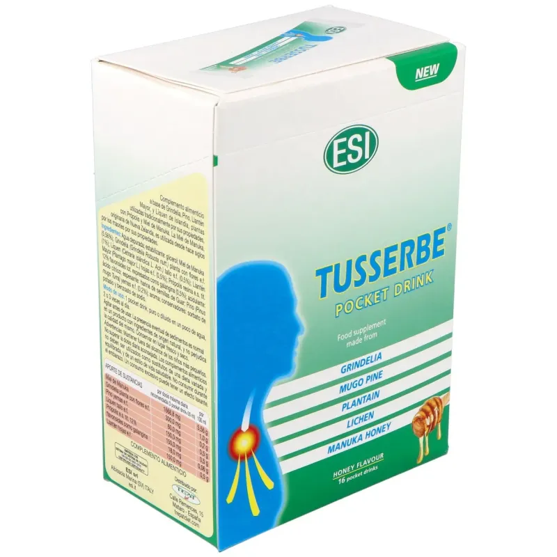 Tusserbe pocket drink 16sbrs. | Farmacia Barata