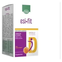Esi fit drenaje de líquidos naranja sanguina 24 sobres