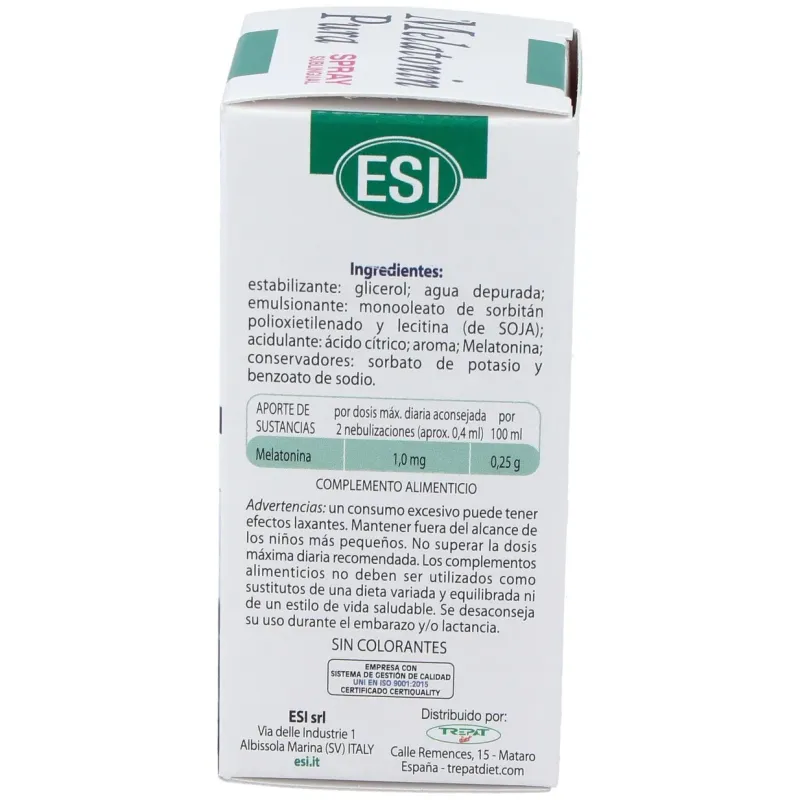 Melatonina pura 1mg. spray 20ml. | Farmacia Barata