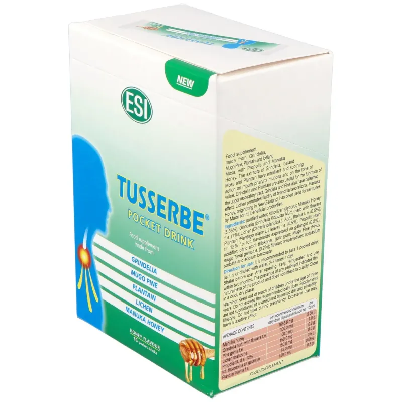Tusserbe pocket drink 16sbrs. | Farmacia Barata