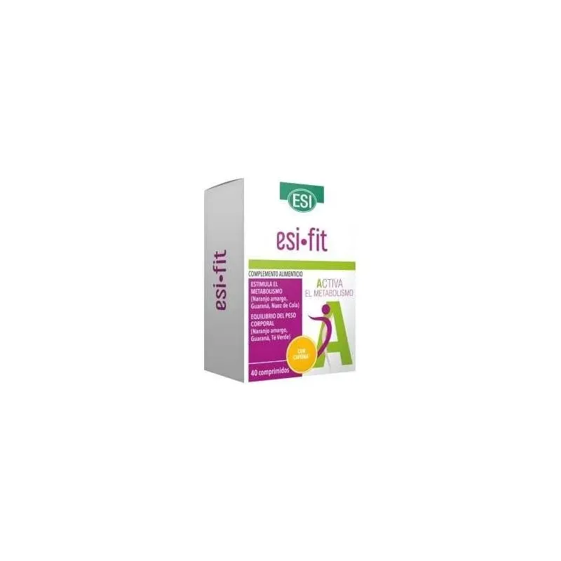Esi fit activa el metabolismo con cafeína 40comp | Farmacia Barata