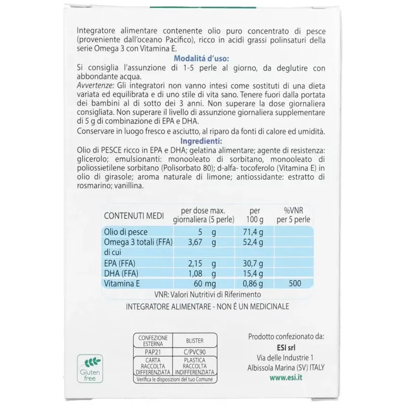 Esi omega 3 extra pure 50 perlas | Farmacia Barata Esi omega 3 extra pure 50 perlas | Farmacia Barata