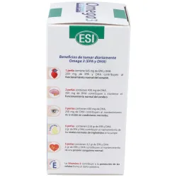Esi omega 3 extra pure 120 perlas | Farmacia Barata