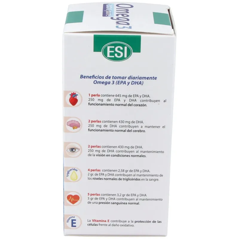Esi omega 3 extra pure 120 perlas | Farmacia Barata