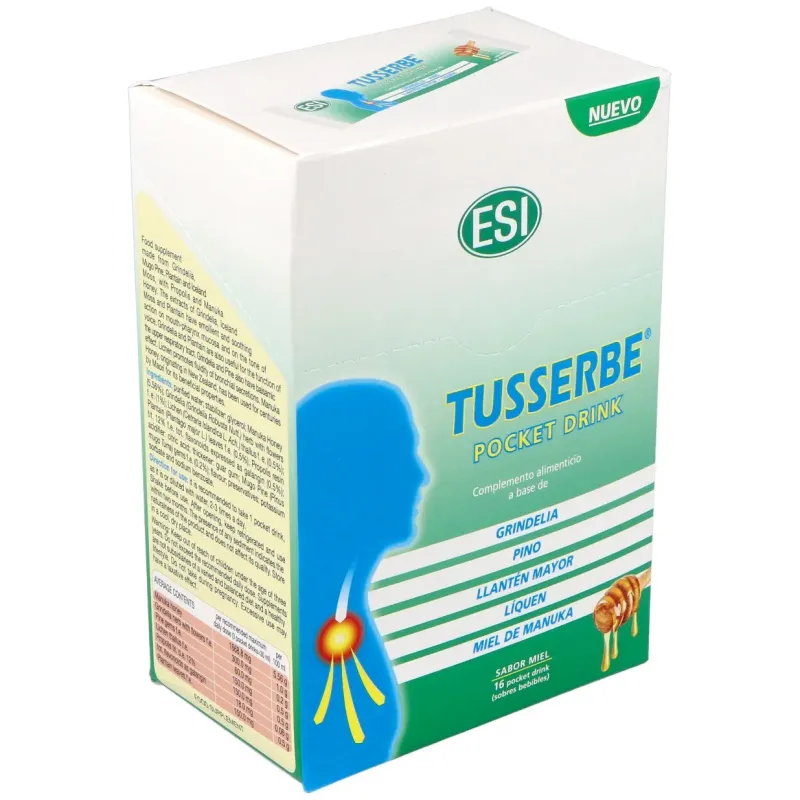 Tusserbe pocket drink 16sbrs. | Farmacia Barata